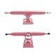 SPITBOARDS 34mm Fingerboard Pro Trucks by, Real Lock-Nuts, Rubber O-Ring Urethane Bushings, Optimized Hanger, Width 34 mm, for Fingerboard Tuning & Assembling (Pink)