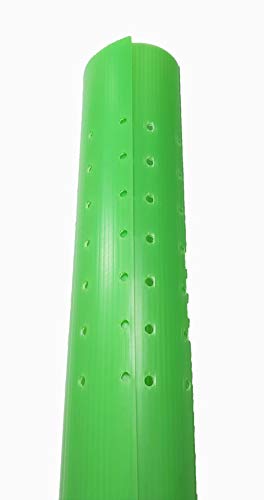 Tubo Protector árbol o Plantas Abierto Envolvente Perforado. 80 cm. de Altura. Pack 20 Unidades bicapa.