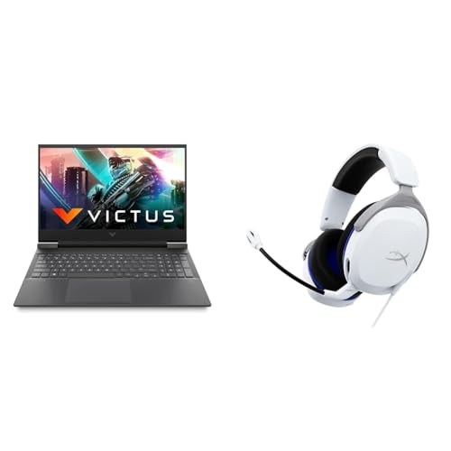Image of HP Victus Gaming Laptop, Windows, AMD Ryzen 5 5600H, 4Gb GTX 1650 GPU, 16.1-Inch (40.9 Cm) FHD IPS 144Hz, 8GB