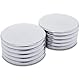 SENSEI® Extra Starke Magnete – 10 Stück (20x2 mm) – Rund & Flach, ca. 4 kg Haftkraft – Große Neodym Magnete für Magnettafel, Pinnwand & Basteln