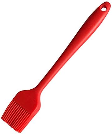 Silicone Spatula Set,Utensils for Cooking Baking Mixing & Nonstick Cookware, BPA Free,Dishwasher Safe. (Red)