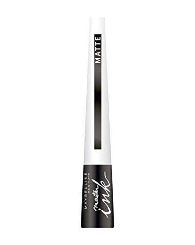 Maybelline New York Eyeliner Master Ink Matte Black / Contour Pen Black Optimal Colour Dosage with Matte Finish 1 x 3 g