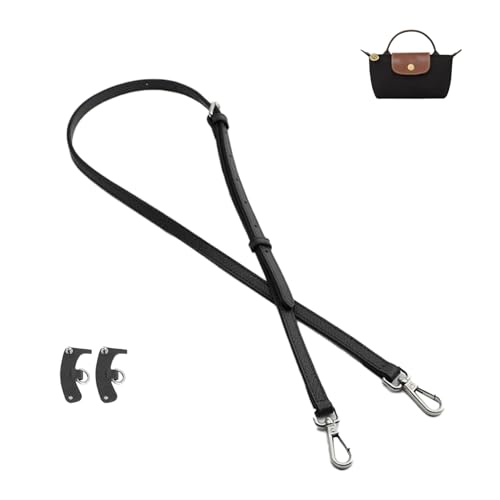 Image of D.DUO Leather bag strap，Mini bag leather shoulder strap，For Longchamp leather wallet strap replacement conversion kit