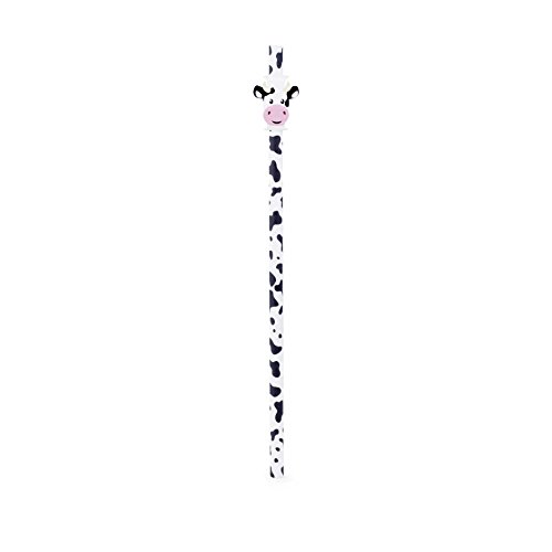 Kikkerland Farm Paper Straws, Pack de 12, Multicolor miniatura 3