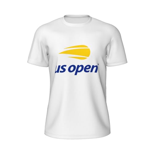 Us Open Tennis 2025 Men's Short-Sleeved Mesh T-Shirt Short Sleeve Sports T-Shirt Moisture Wicking2