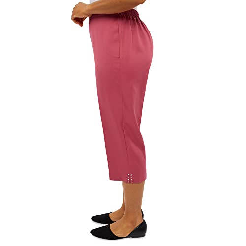 Alfred Dunner Women's Petite Enriched Classic Capri Pant4