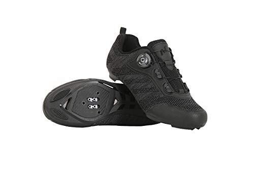 Massi Zapatillas Carretera ICARO Black T.43 Ciclismo, Juventud Unisex, Negro, 43