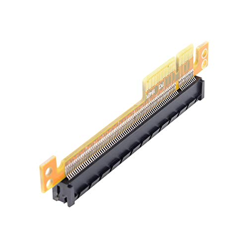 CY PCI-E Express 4x to 16x Extender Male to Female Riser Card Adapter Converter, PCIe X4 to X16 Adapter - Image 3