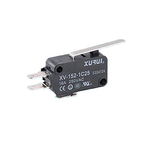 Microwave Oven Door Micro Switch SPST NC XV-152-1C25 Straight Lever