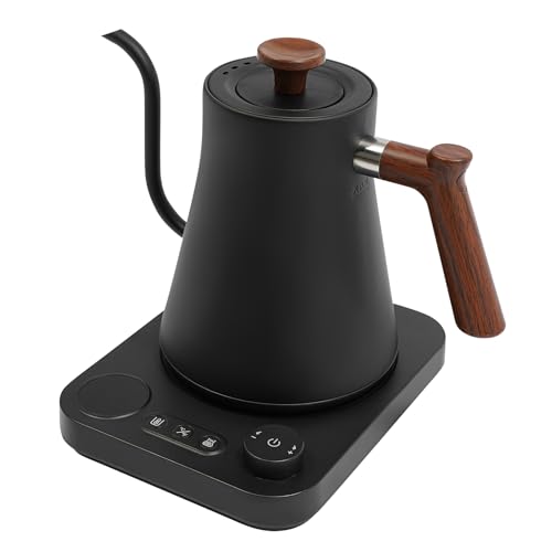 Hervidor eléctrico cuello de ganso 1200W 0.9L negro