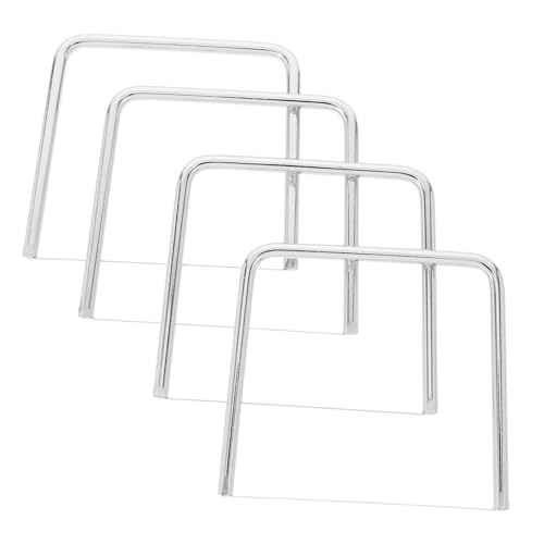 Cabilock 4pcs Stainless Steel Cheese Slicer Fast Cheese Wire Cutter u Type Slicing Tool for Effortless Cutting Butter Tofu and More Versatile Kitchen Gadget