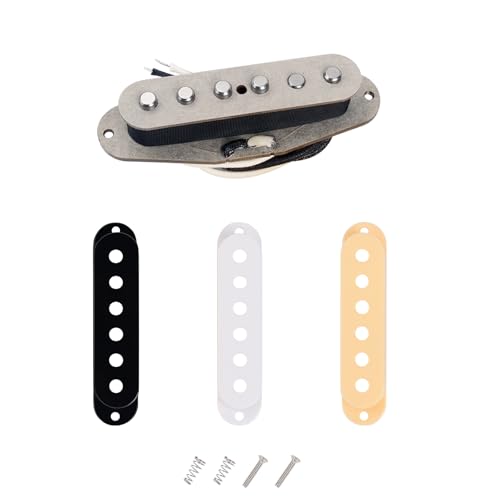 Banworks Alnico 5 千鳥 ミドルピックアップ 52mm 5.8K シングルコイルピックアップ ファイバーボビン ストラトキャスター ストラトST エレキギター JT/SYQ-02