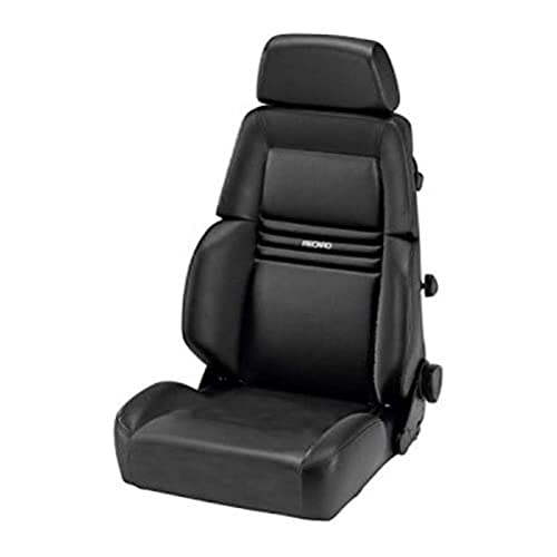 Recaro RC044000132 Expert L Asiento Ergonómico de Piel Artificial para Piloto y Copiloto