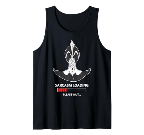 Débardeur Disney Jafar Sarcasm Loading idéal pour l'été et les conventions de pop culture