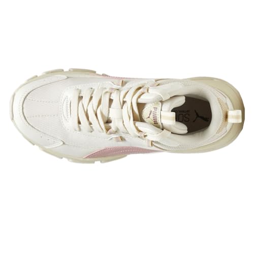 PUMA Womens Cassia Via Mid Lace Up Sneakers Shoes Casual - Off White4