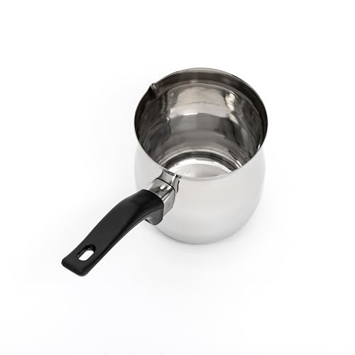 Image of EXPRESSO Stainless Steel Milk /Coffee /Tea Warming Maker Pot /Pan, with Bakelite Handle 1000 ml of Coffee Warmer
