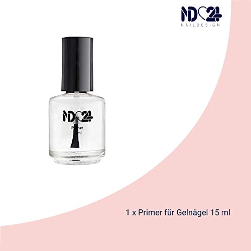 Nagel Primer Für Gelnägel Acryl Modellage Nägel - Studio Qualität - Made In Germany - 5ml – Bild 3