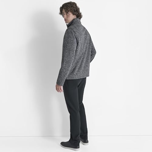Image of DKNY Men's Water Resistant Soft Sweater Fleece Jacket