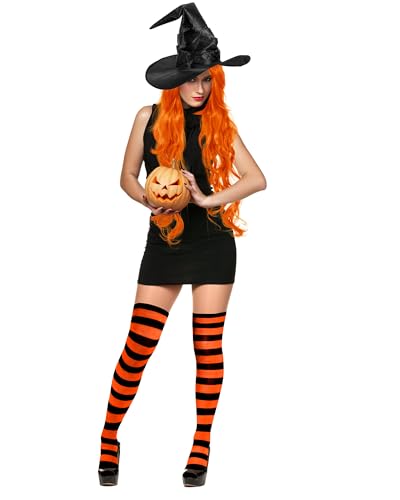Janinka Halloween Witch Costume Set For Woman, Wig, Witch Hat thumb #6