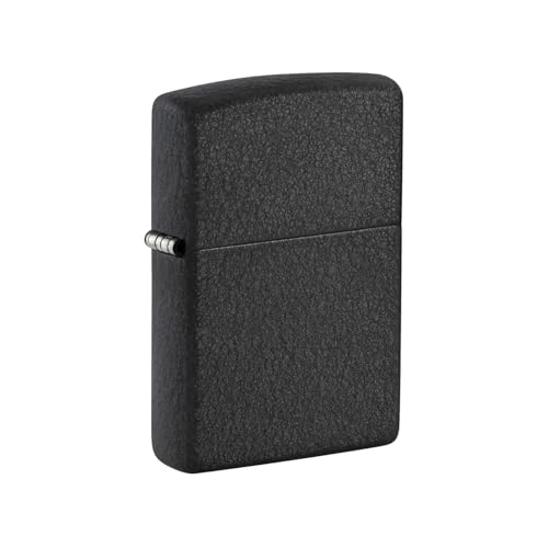 ZIPPO Mechero - Black Crackle Basismodell