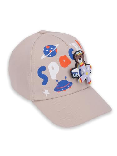 Image of PASSION PETALS Summer Dino Rockstar Baseball Cap for Kids Boys and Girls 2-4Years