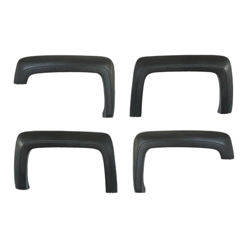 DinDoong Extension Trim Wheel Protector Flare for Silverado 1500 14-18 for Silverado 1500LD 19 for Silverado 2500HD/3500HD 15-19 Textured Front: 2.0
