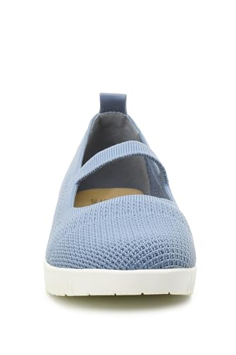 TARYN ROSE Women's Comfort flats – Cushioned Footbed, lightweight upper, and easy slip-on design – Lightweight and Stylish - KAZ4