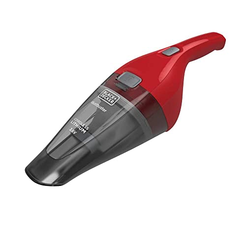 BlacK and Decker 3.6V 1.5AH CORDLESS HAND VACUUM RED
