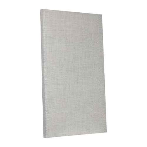 ATS Acoustic Panel 24x36x2 Inches, Beveled Edge, in Ivory