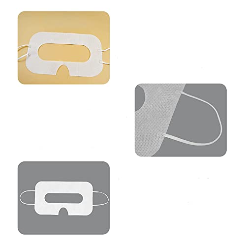 50 Stück VR-Brille, Einweg-3D-Volltonbrille, weiches und atmungsaktives Fleece-Gewebe für VR-Brillen - Image 5