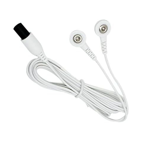 TENS Lead Wires Compatible with Omron Electrotherapy Devices with Snap Connectors. Replacement Lead Wires Compatible with Omron TENS Units: Max, Pro, Pocket. Discount TENS Brand. Cover