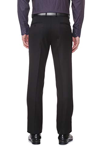 Image of Van Heusen Men's Mid Rise Formal Slim Trousers