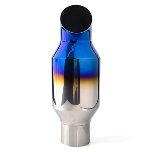 Tubo de escape para coche, silenciador universal y cola trasera de acero