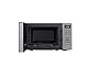Panasonic NN-J19KSMEPG Mikrowelle und Grill mit Drehteller, 20 Liter, Edelstahl, 800 W, Grill 1000 W, 9 automatische Programme, Silber