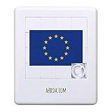 Azeeda 'Bandera de la unión Europea' Rompecabezas Deslizante (PZ00010330)