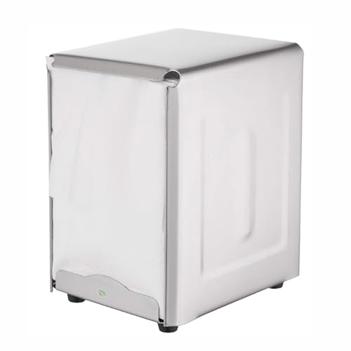 Low Fold Dispenser Napkins, 1-Ply, 3 1/2 x 5 in., White 800/pk, Dispenser Napkin Refill, Everyday Napkins, Perfect for Restaurants, Diners, Bodegas & Home