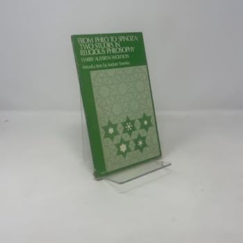 Paperback From Philo to Spinoza: Two studies in religious philosophy Book