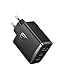 Baseus USB C Ladegerät 65W 3-Ports USB C Netzteil PD Ladegerät mit PPS, GaN Schnellladegerät kompatibel mit MacBook Pro/Air, iPad Pro, Steam Deck, iPhone 16-12 Serie, Galaxy S24 Ultra-S20, Pixel usw