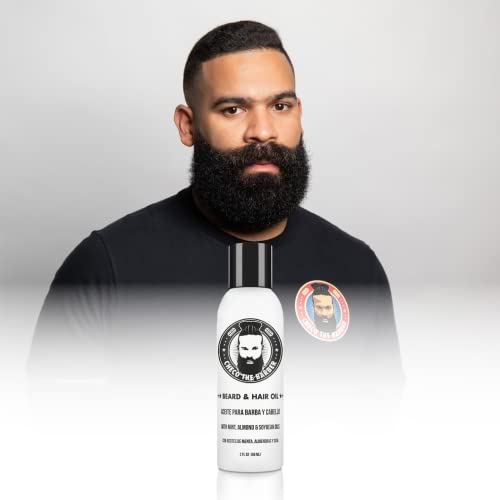 Checo The Barber Beard Oil: With All Mint, Almond And Soy Oils, Beard & Hair Oil, With Excellent And Nourishing Ingredients, Premium Quality Beard Oil #TOP7