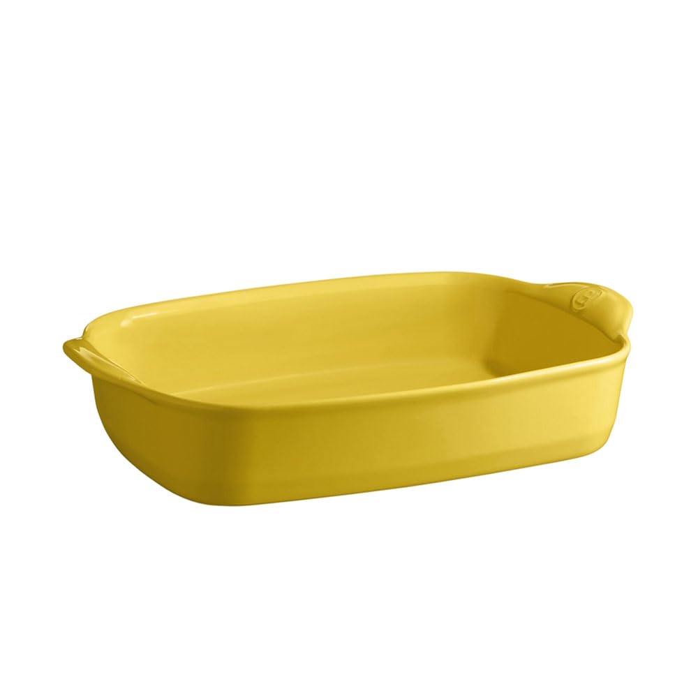 Rectangular Oven Dish, 36 Cm X 23 Cm, Yellow