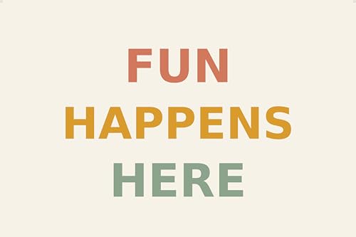 IBRIGHTSO Kids Room Rainbow Canvas Banner, Wall Hanging Decor, 30W