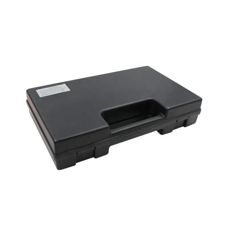 Digital Force Gauge 50kg/110lb, Handheld Push Pull Dynamometer with Built-in Sensor, RS232 Data Output, Rechargeable Battery, Force Meter for Tension Testing, Crane Scale with Carry Case