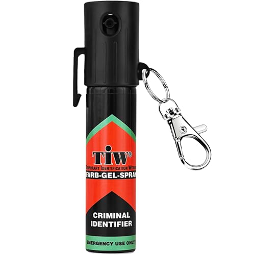 Farbgel Self-Defence Spray with Keychain. Official Police Supplie...