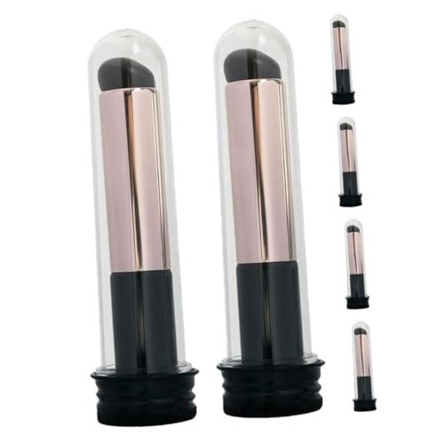 VICASKY Lip Brush Applicators 6pcs Set for Women Versatile for Lipstick Lip Gloss and