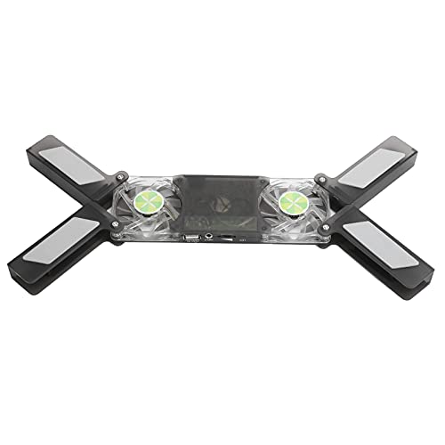 Laptop Cooler Pad DR - 2009A con doble ventilador y altavoz miniatura 4