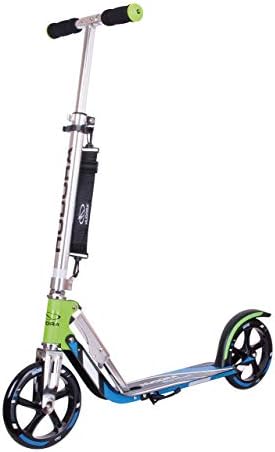 HUDORA 14708 BigWheel 205-Das Original mit RX Pro Technologie-Tret-Roller klappbar-City-Scooter, grün/schwarz