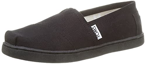 TOMS 10010530BLACKUS4.5 Canvas Youth Alpargata Black US4.5 by TOMS - Used condition - CA$44.74