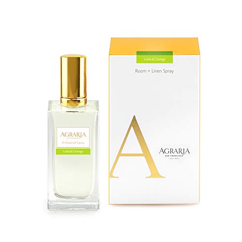AGRARIA Luxury AirEssence Freshening Fragrance Spray, 3.4 Ounces (Lime & Orange)