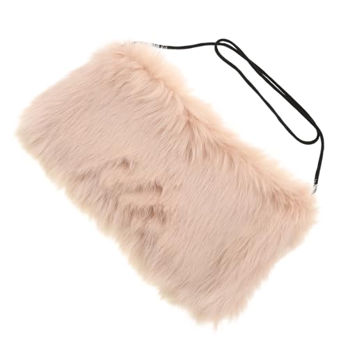 La mejor comparación de Manguitos y calentadores para Niña los 5 más buscados. 41 KESYOO Calentador de Manos de Piel Sintética Beige para Invierno, Manguito Cálido y de Felpa, Almohada Portátil para Manos, Manguitos para Mujer y Niñas, Accesorio Adecuado