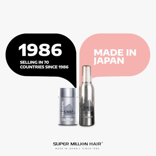 Image of Super Million Hair Hair Building Fibres - 10g Black, Black, 10 g